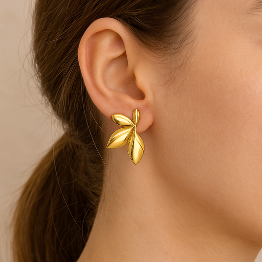 Boucle d'oreille KAÏS - Acier inoxydable