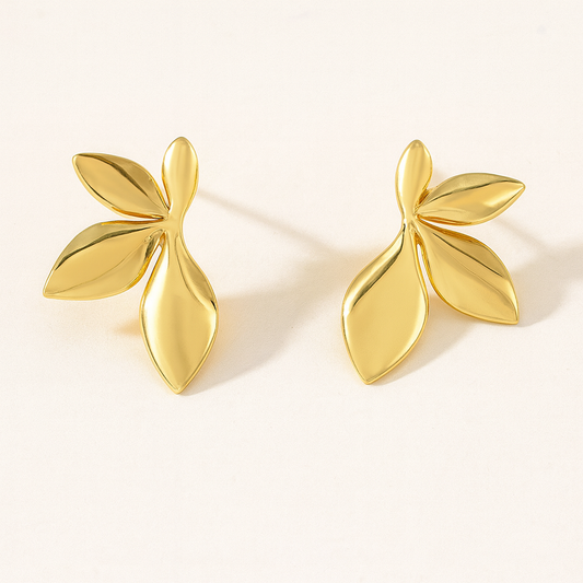 Boucle d'oreille KAÏS - Acier inoxydable